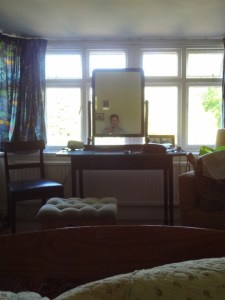 My view from my very comfortable bed