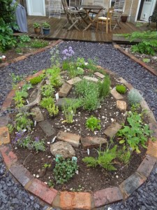 I did get to inspect this her spiral which I may copy when I get a chance